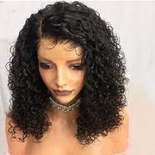 Curly Closure Wigs 180 Density